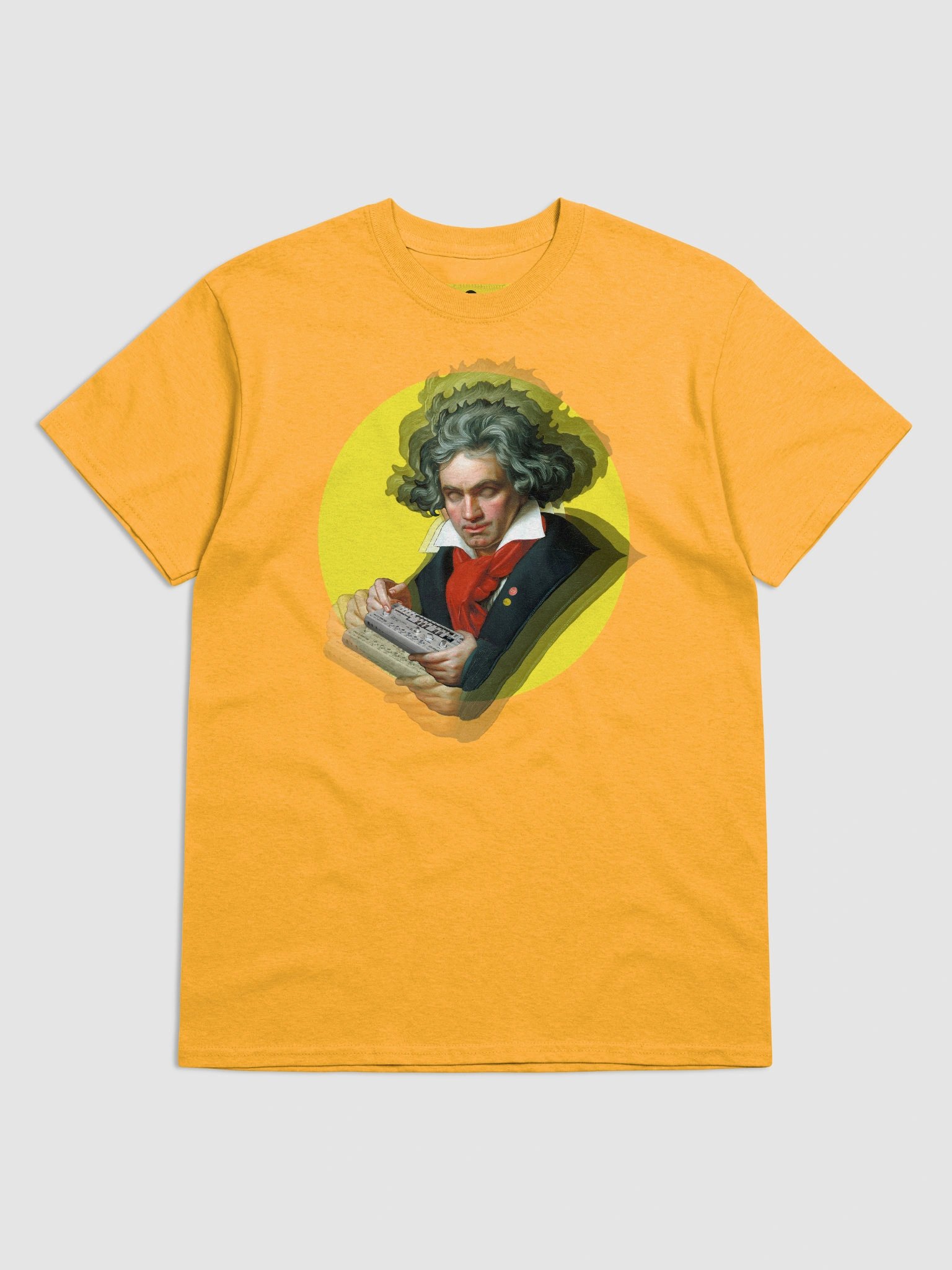 Roland van Beethoven by Frank Fonik (tb-3-0-3 tribute), Techno EDM Unisex t-shirt product image (1)