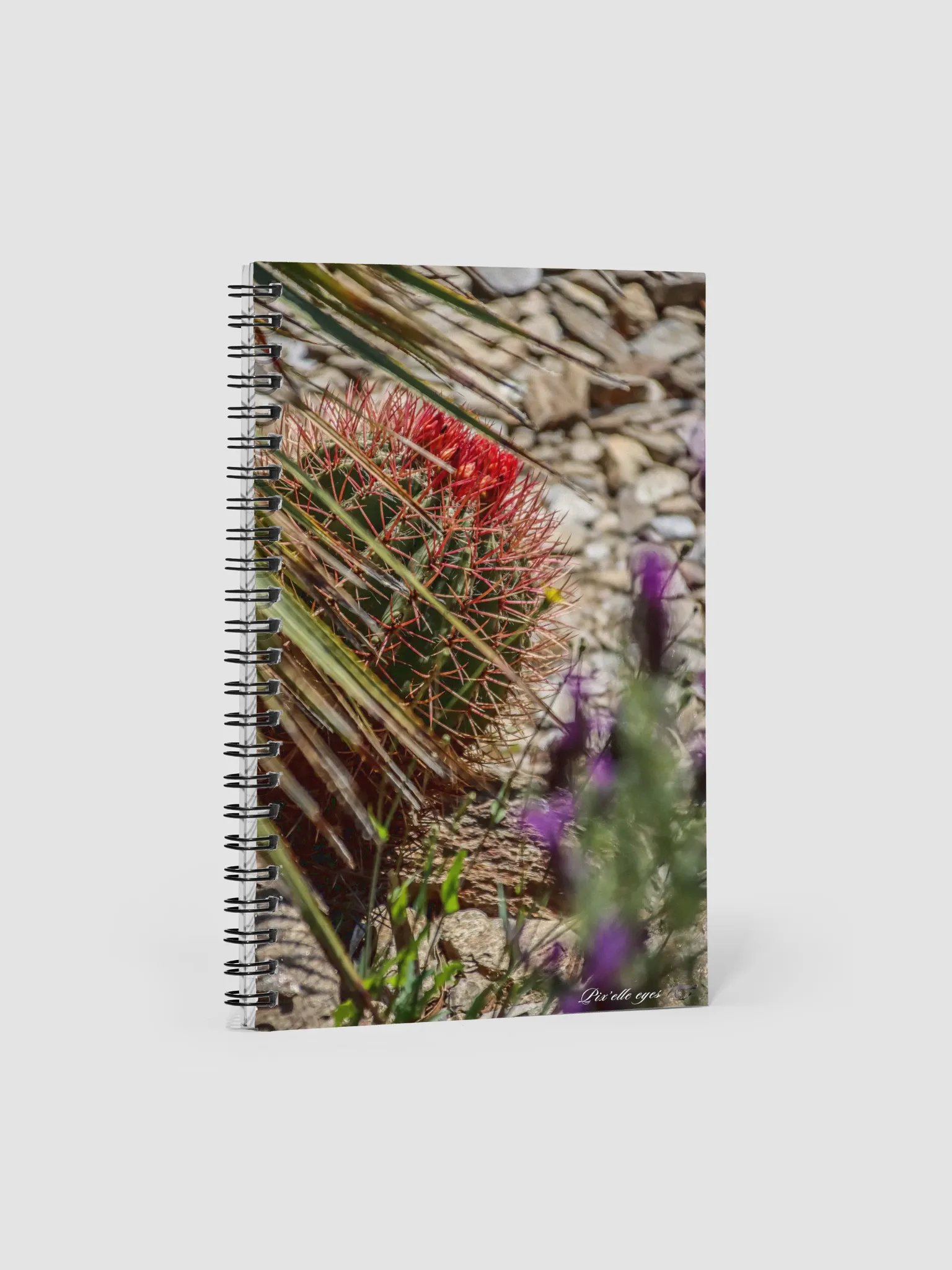 📘 Notebook Collection PURE – Jardin du Rayol – Cactus feu product image (1)