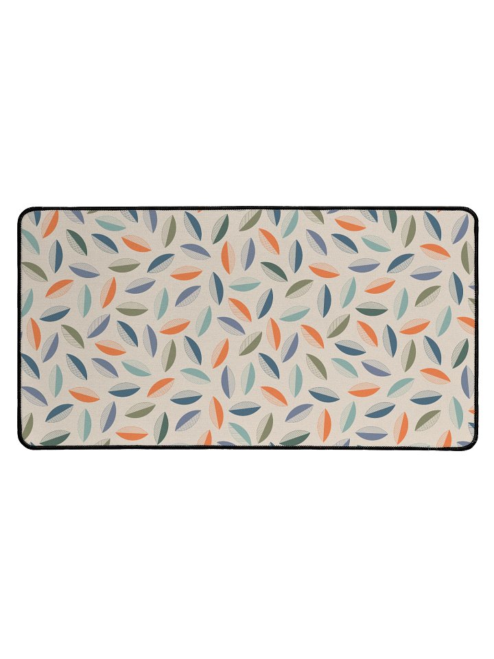 Minimalist Leaves Desk Mat: Subtle Design for Modern Spaces product image (1)