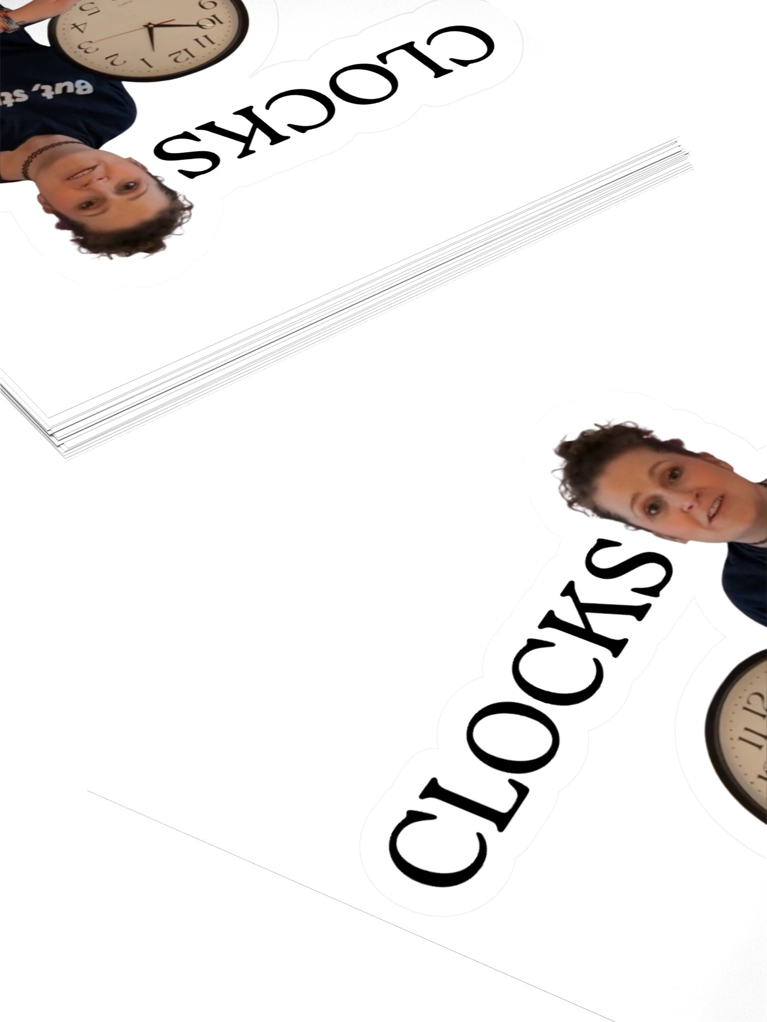 Clocks Sticker product image (12)