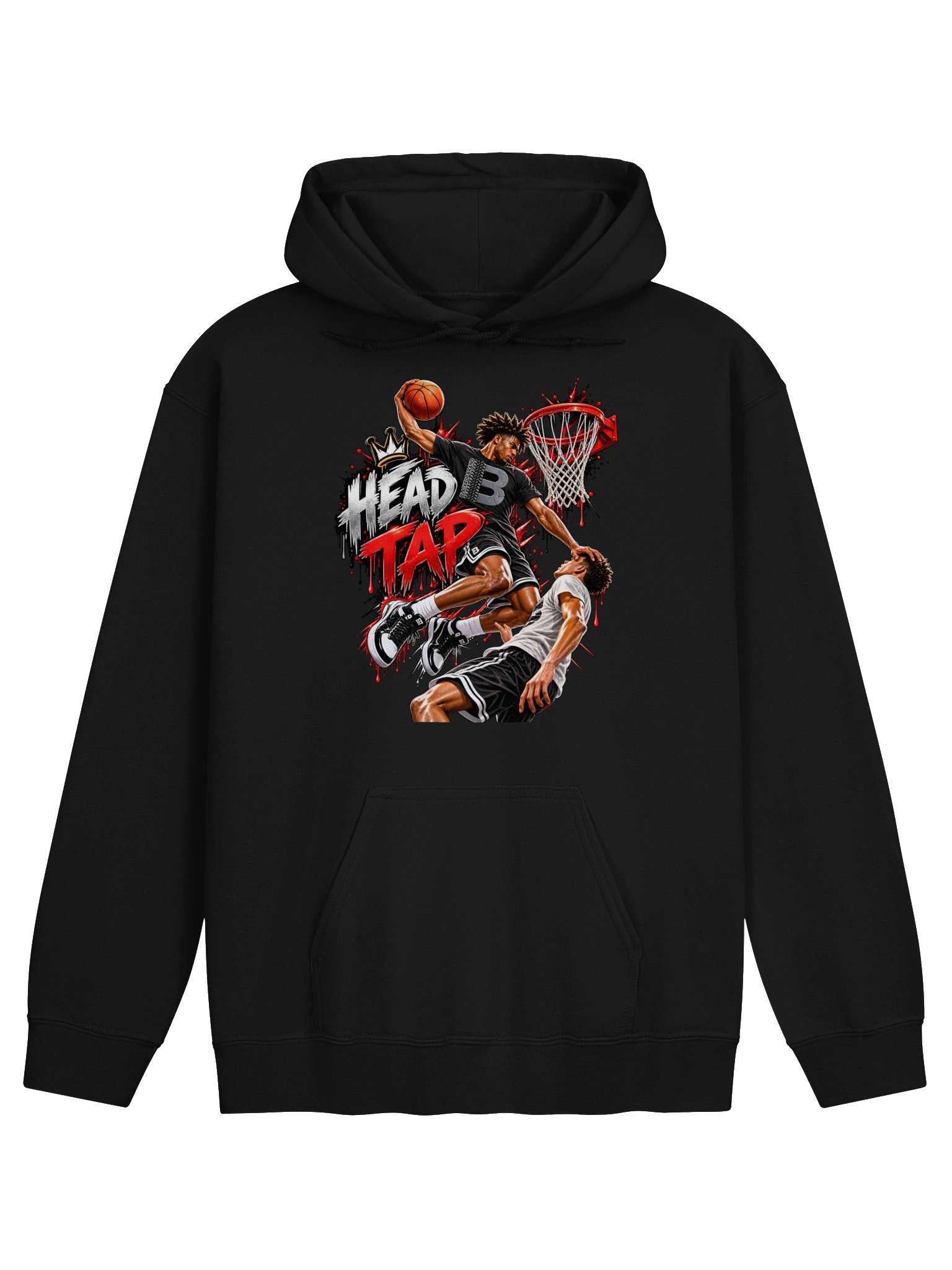 Blacktop Brand Head Tap Pullover Hoodie product image (5)