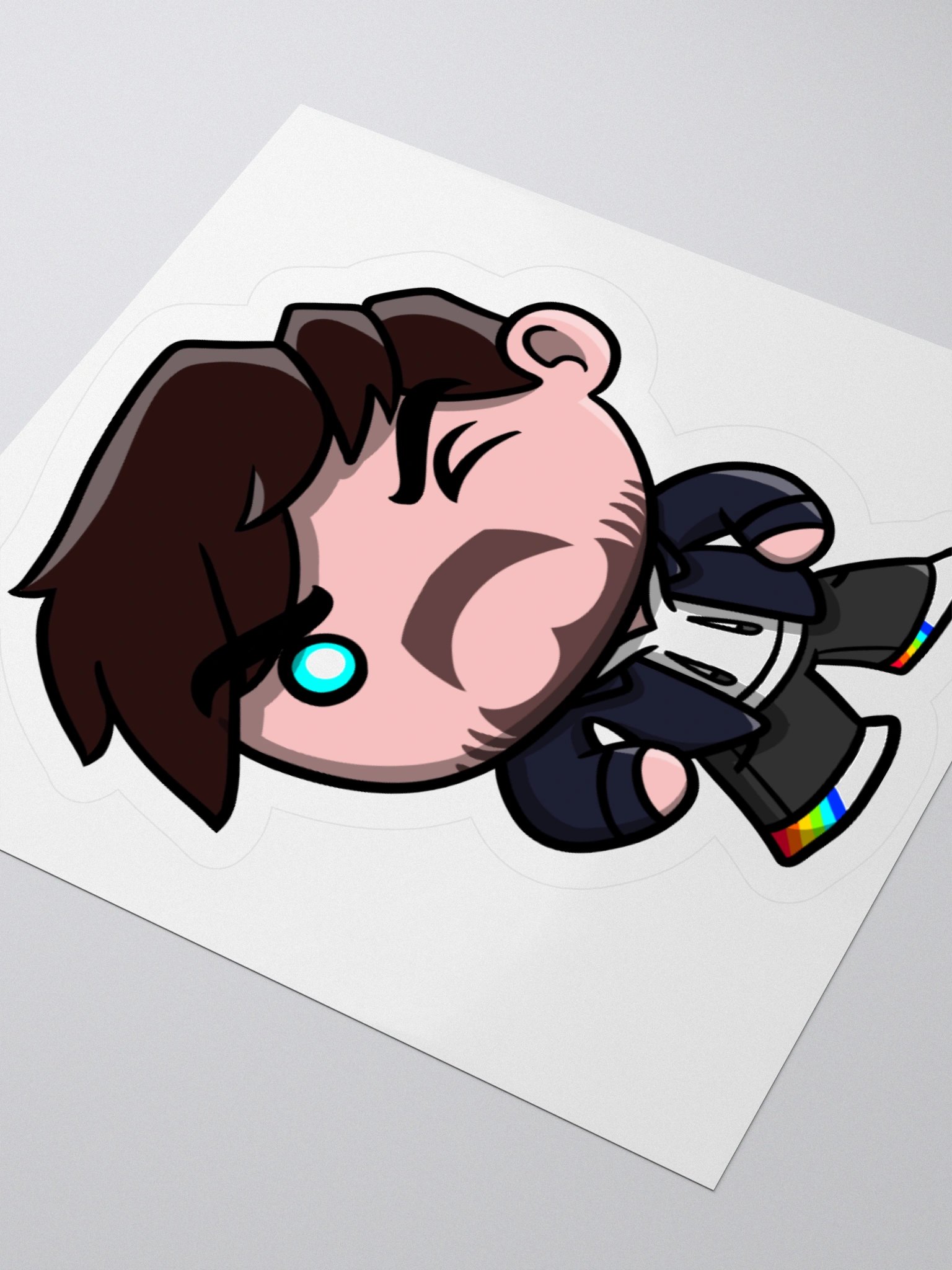 Jack Ramsay Chibi Sticker product image (7)