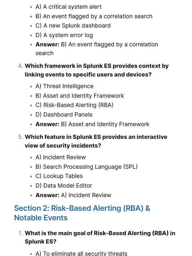 Splunk Certified Cybersecurity Defense Analyst Study Notes - SPLK 5001 product image (6)