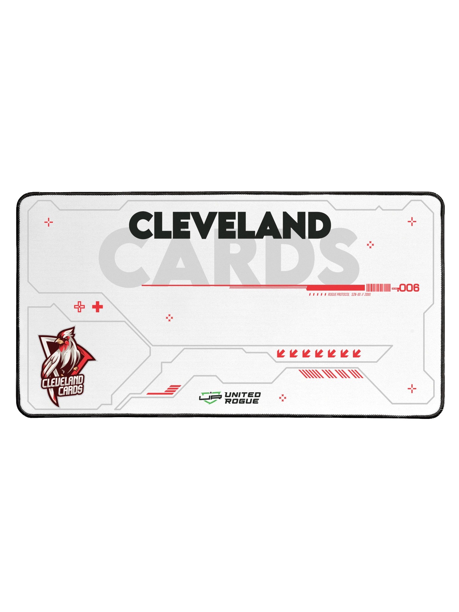 Cleveland Cards White Desk Mat product image (1)