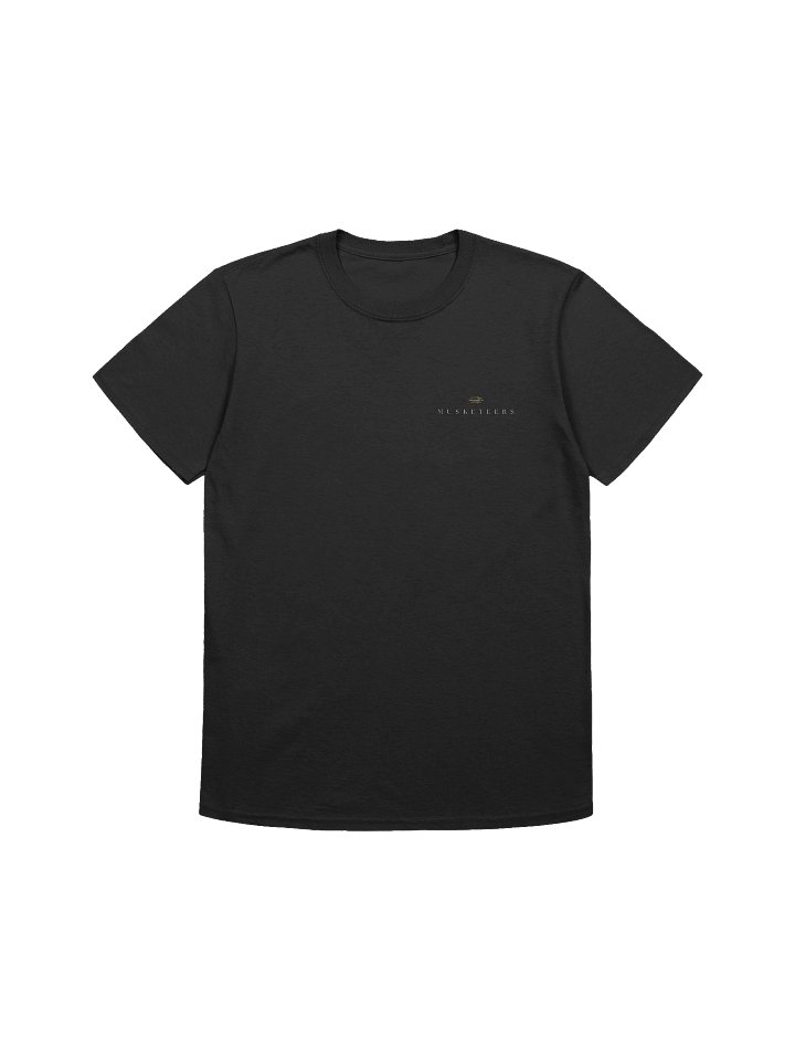 3 Musketeers Swords Black Cotton Tee product image (1)