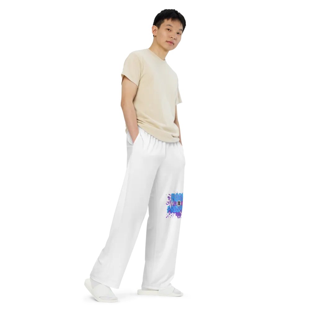 Born to Prosper Rhythm Splatter Wide-Leg Pants product image (5)