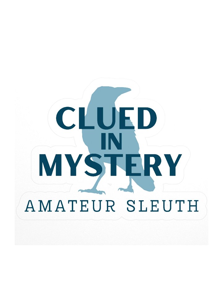 Clued in Amateur Sleuth Sticker product image (1)