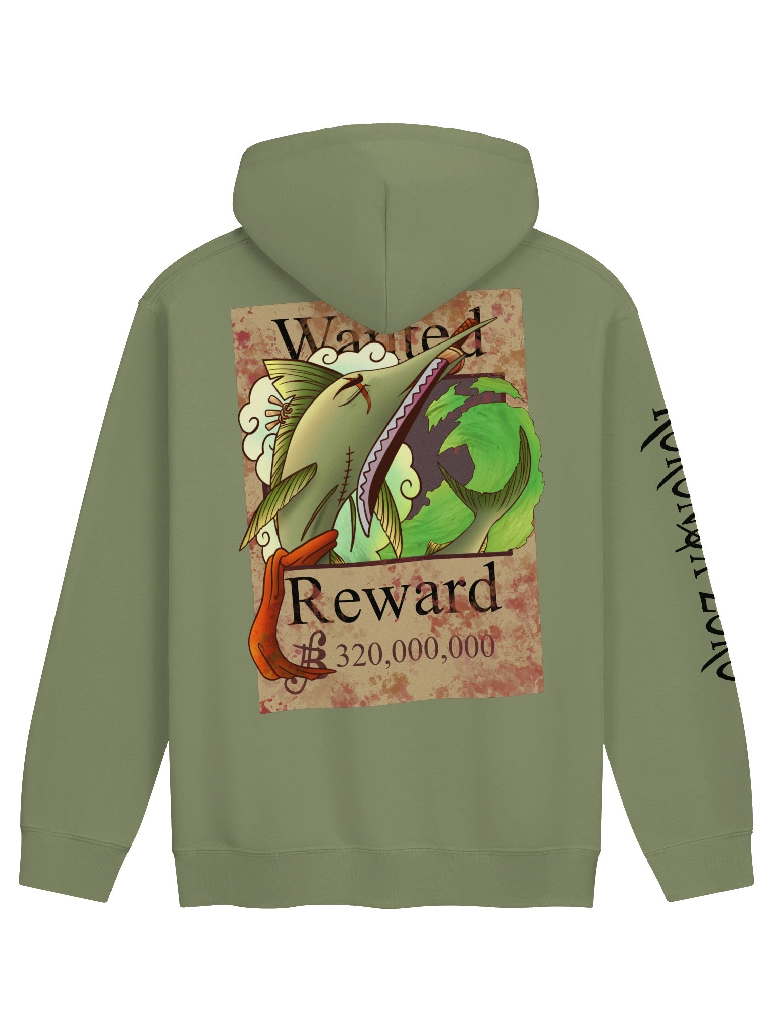 Shark Hunter Zoro Hoodie product image (1)