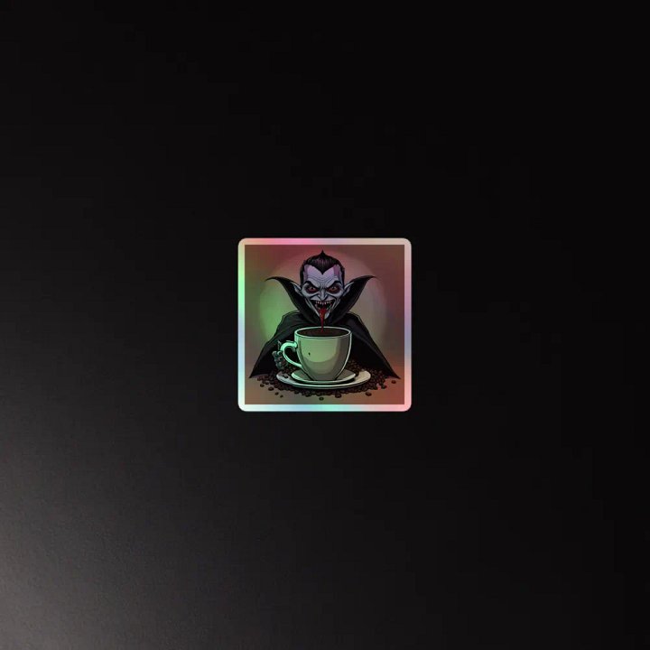 Vampire Brew Holographic Sticker Sheet product image (4)