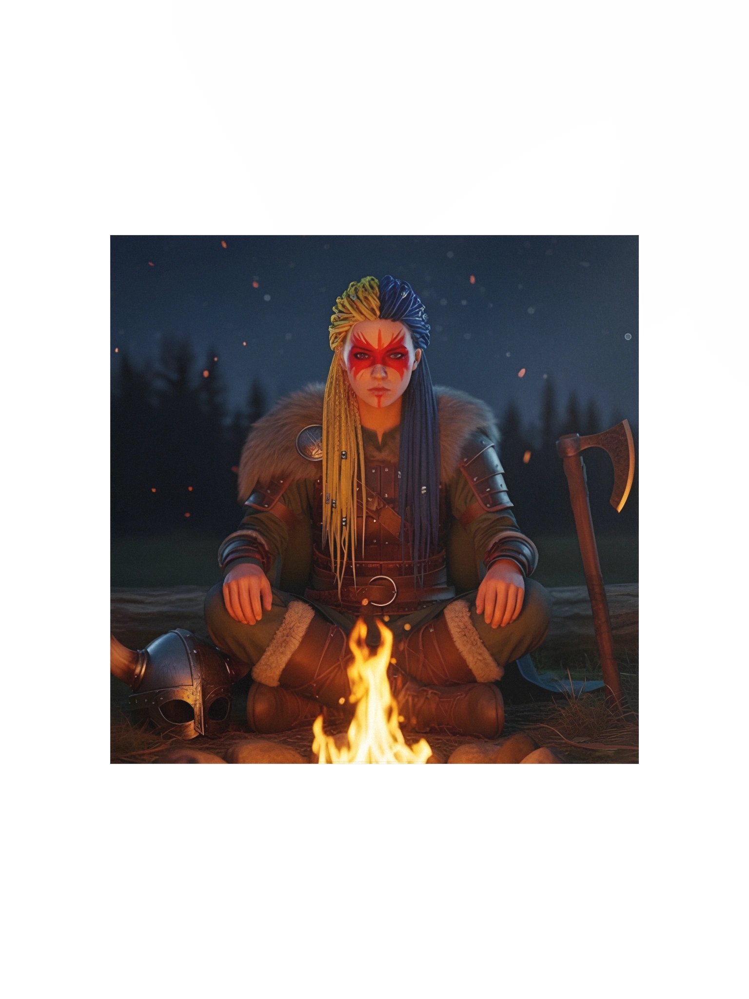 CAMP FIRE POSTER product image (2)