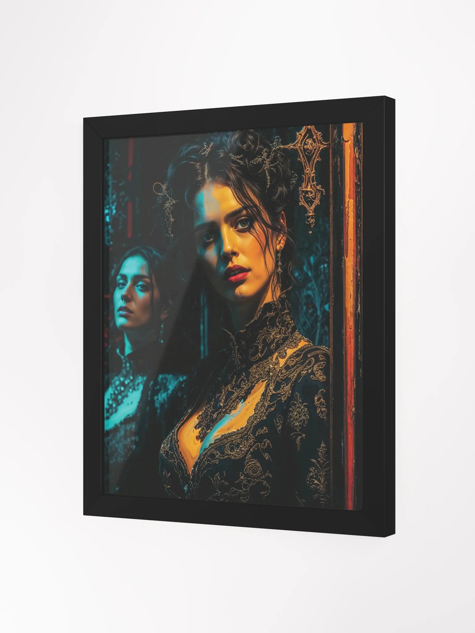 Velvet Reflection Framed Print product image (9)
