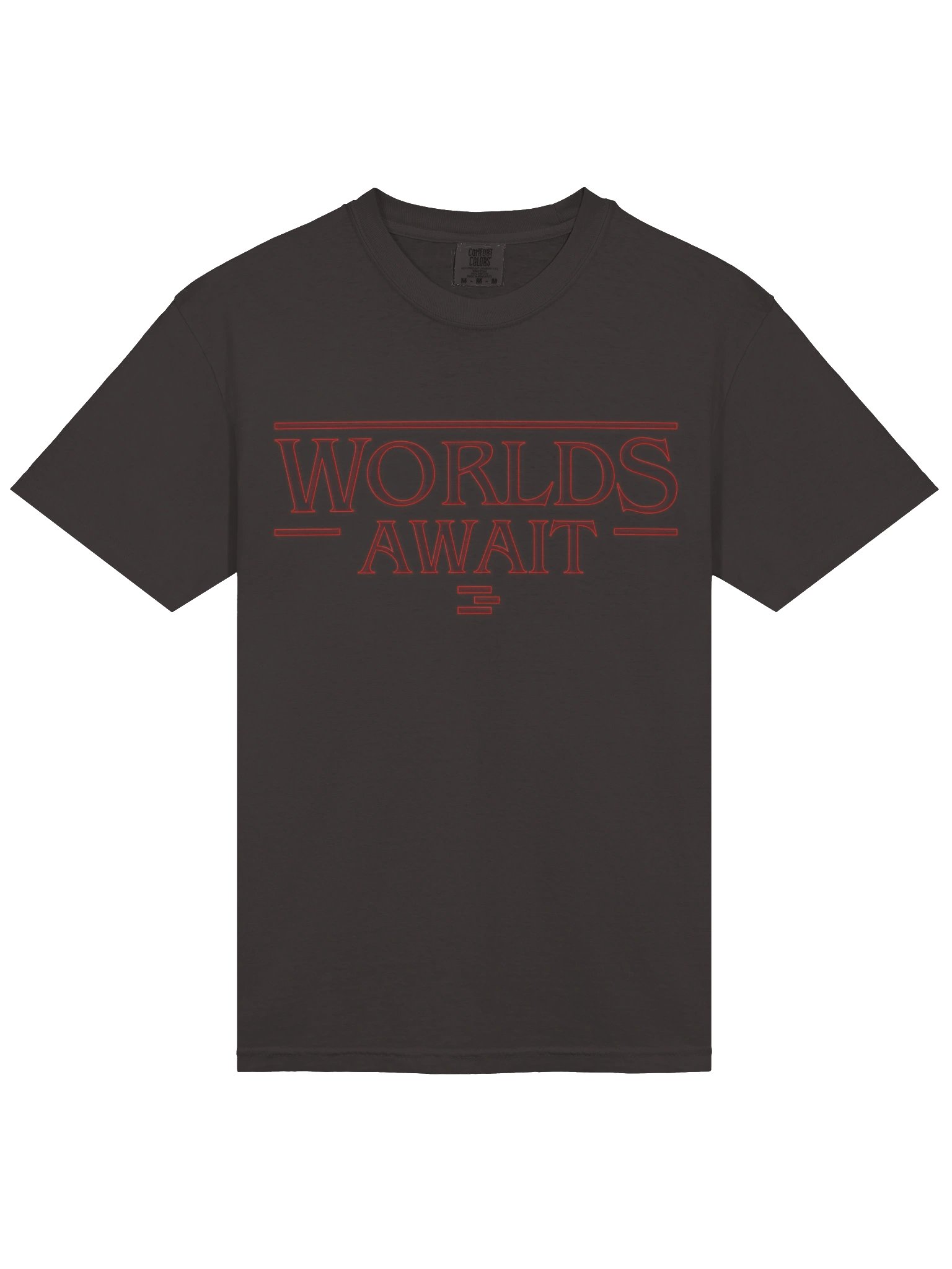 Worlds Await 80's Sci-Fi Tee product image (10)