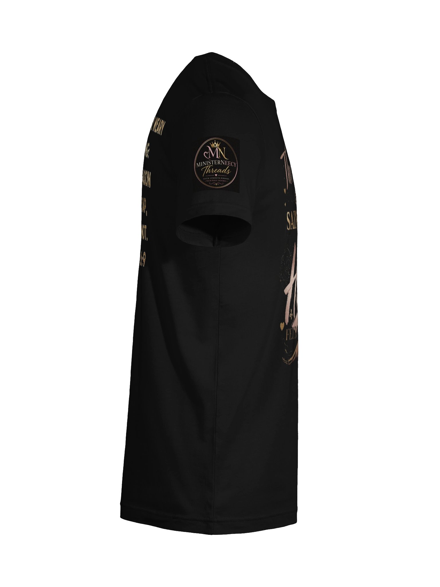 Saint of God — "The Journey" Rose-Gold Christian Tee product image (12)