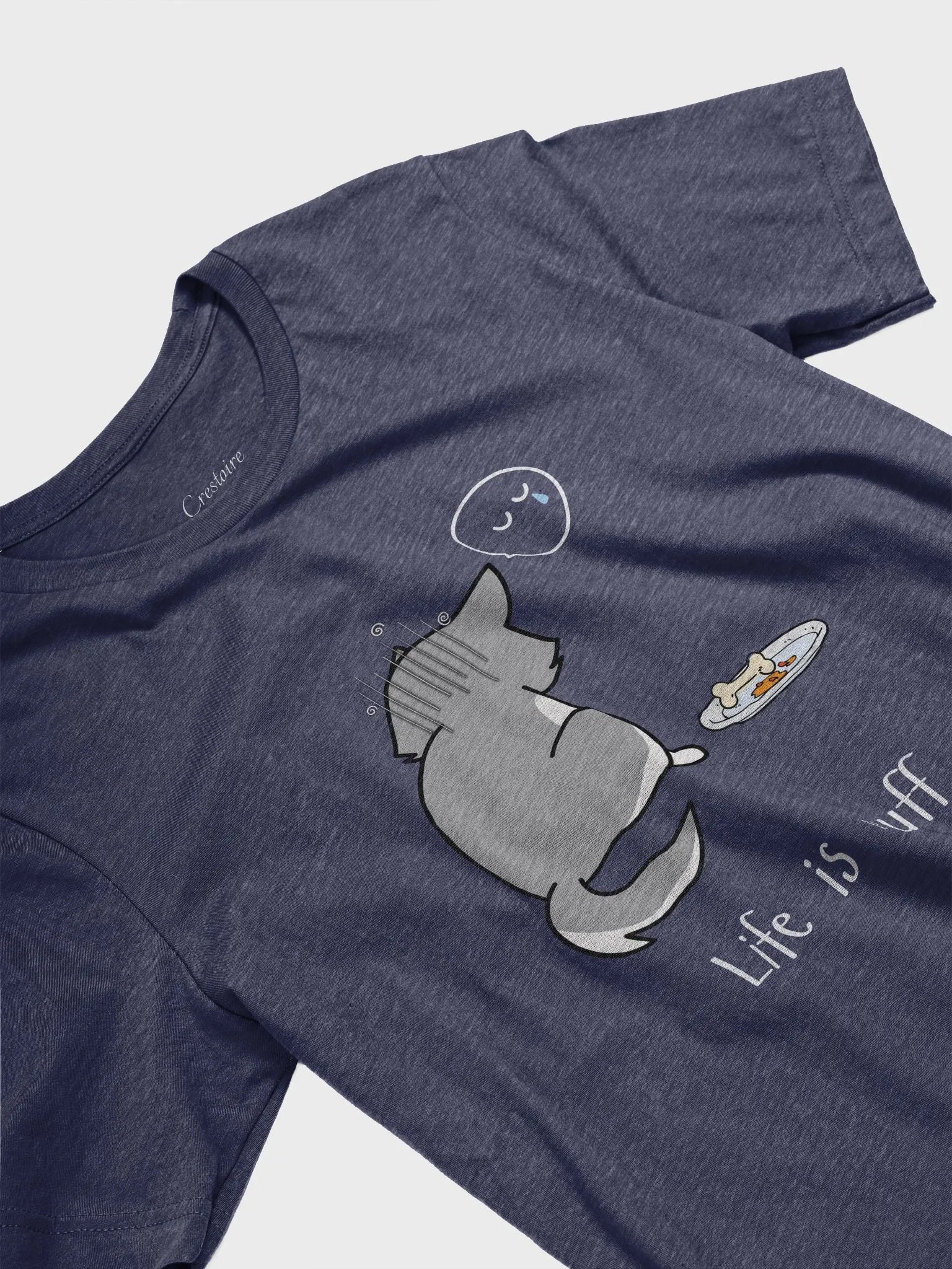 Life Is Ruff Soft Unisex T-Shirt product image (3)