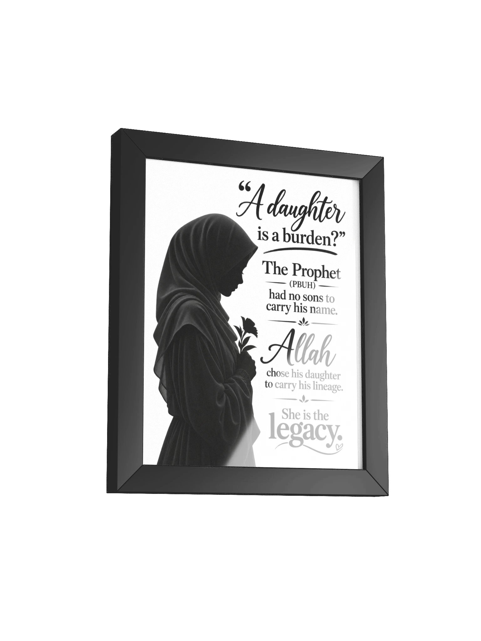 Daughters Lineage - Framed Poster product image (2)