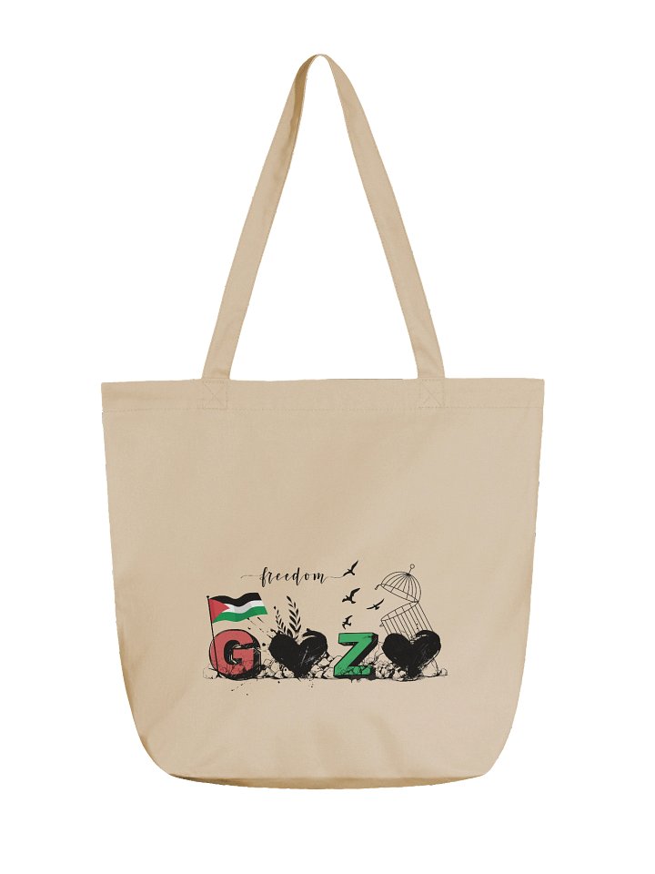 Eco-friendly tote bag: G@Z@ Freedom product image (1)