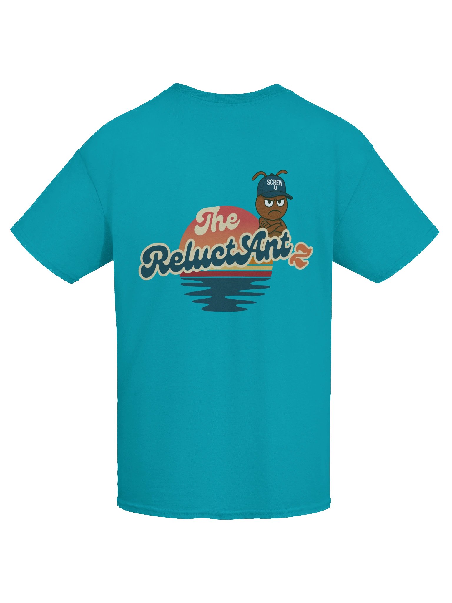 Screw U Ant Tee - Cold Ocean product image (9)
