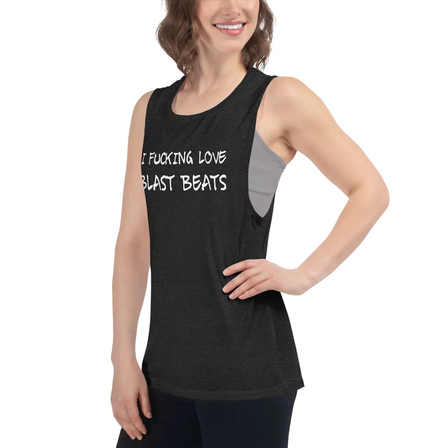 I Love Blast Beats women's tank product image (7)