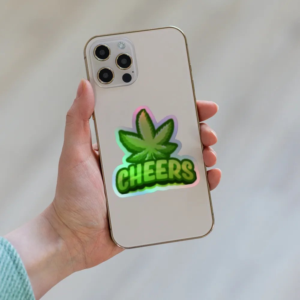 Holo Cheers Leaf Sticker Sheet product image (6)