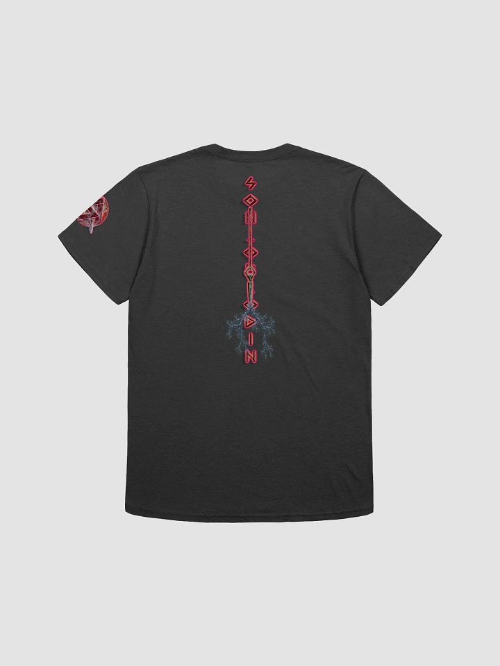 Son_0f_0din Gildan Unisex Softstyle T-Shirt - Logo sleeve/ Gungnir Spine product image (6)