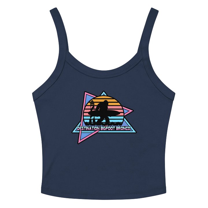 Destination Bigfoot Bronco Retro-Inspired Women's Sunset Tank (Multiple Colors) product image (14)