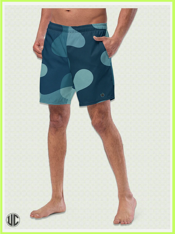 Zahra's Ocean Wave Camo - Men’s Swim Trunks product image (1)