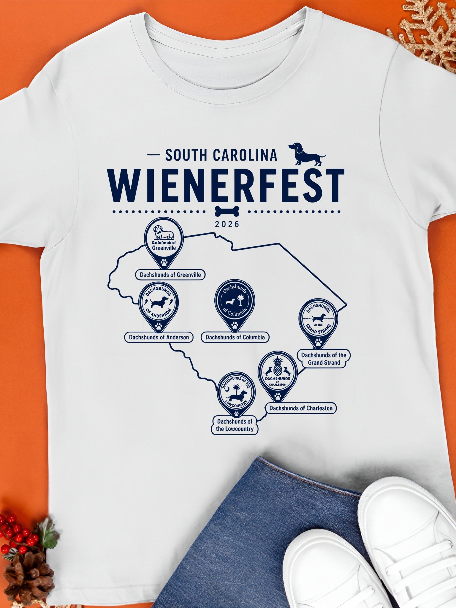 South Carolina Dachshund Festival Shirt product image (1)