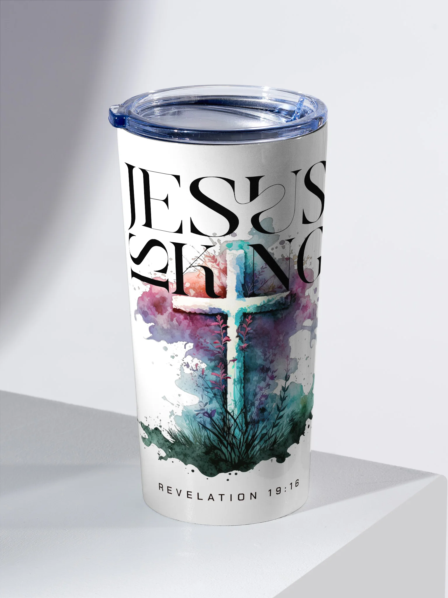 Jesus is King Tumbler product image (2)