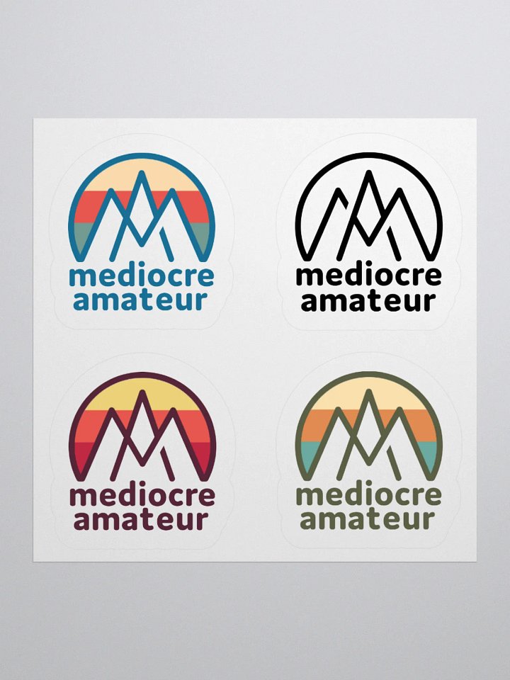 A Mediocre Sticker Pack product image (2)