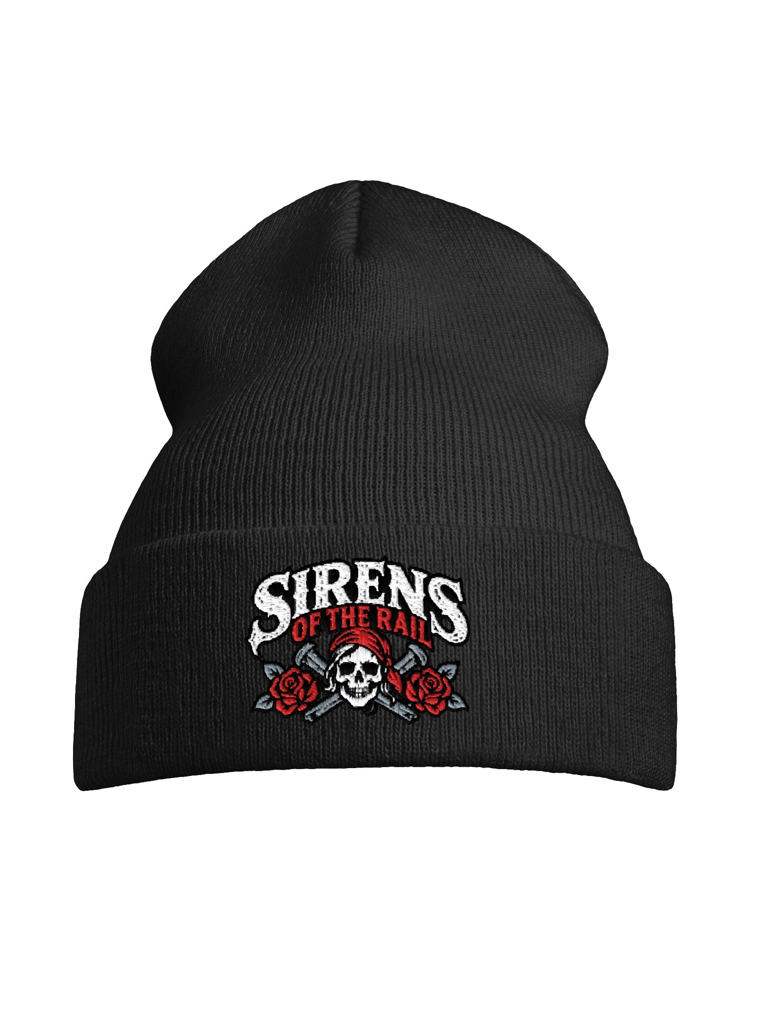 Sirens of the Rail™ Embroidered Beanie — Special Drop product image (7)
