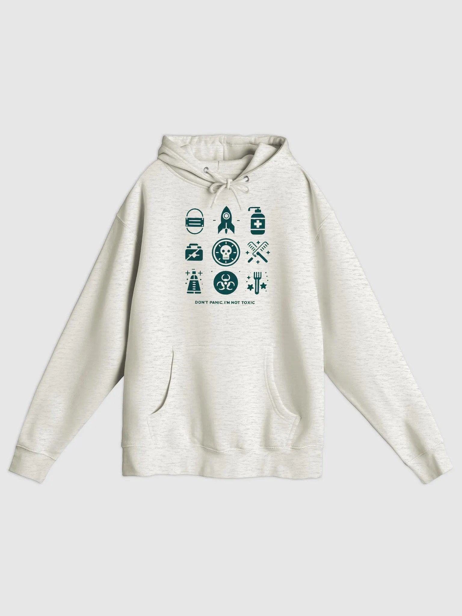 Toxic Icon Grid Unisex Hoodie product image (3)