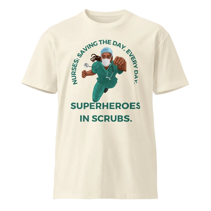 Nurse Superhero Tribute Tee product image (1)