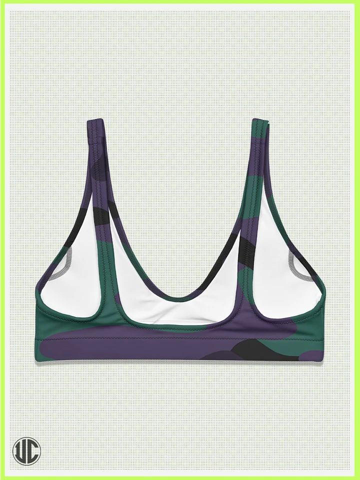 UnkoCon – Midnight Purple Camo Bikini Top product image (2)