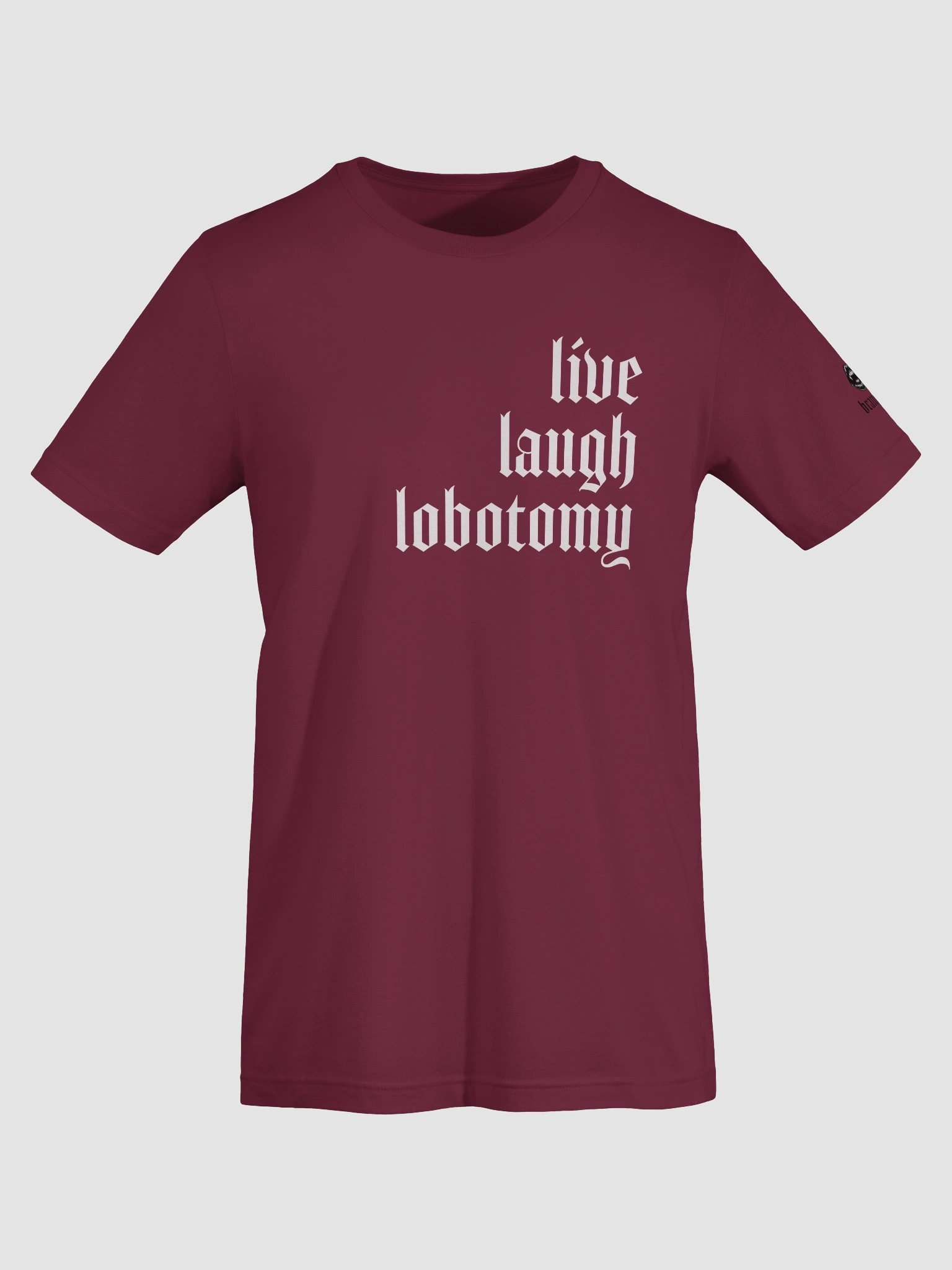 live laugh lobotomy tee product image (7)