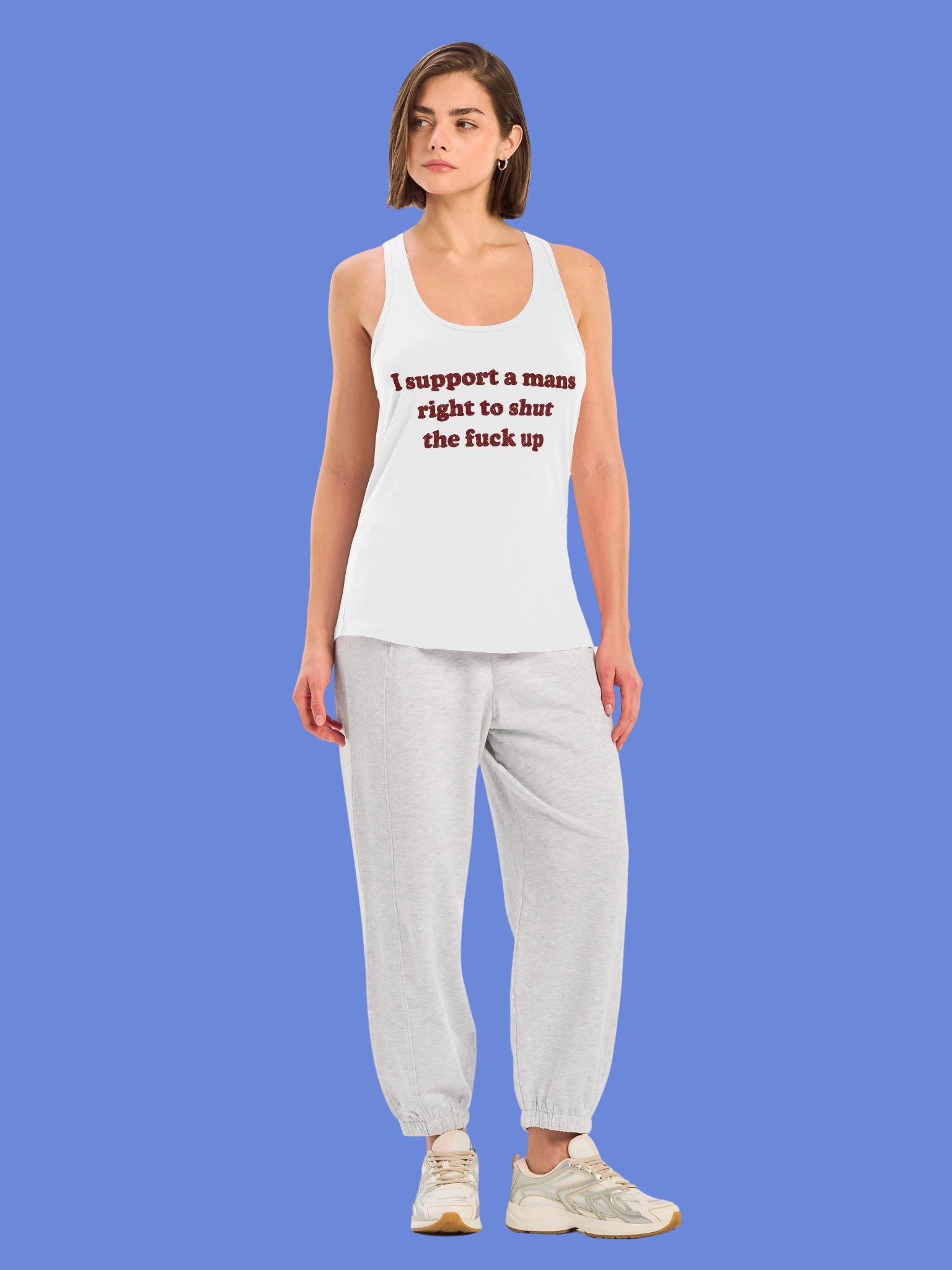 Support A Mans Right To STFU Lili Reinhart Baby Tank product image (2)