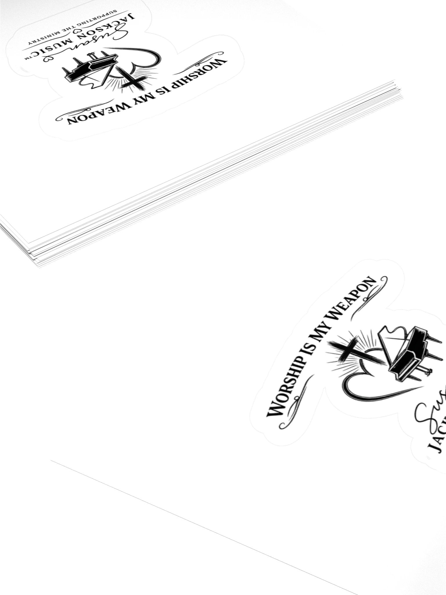 Worship Is My Weapon Sticker product image (4)