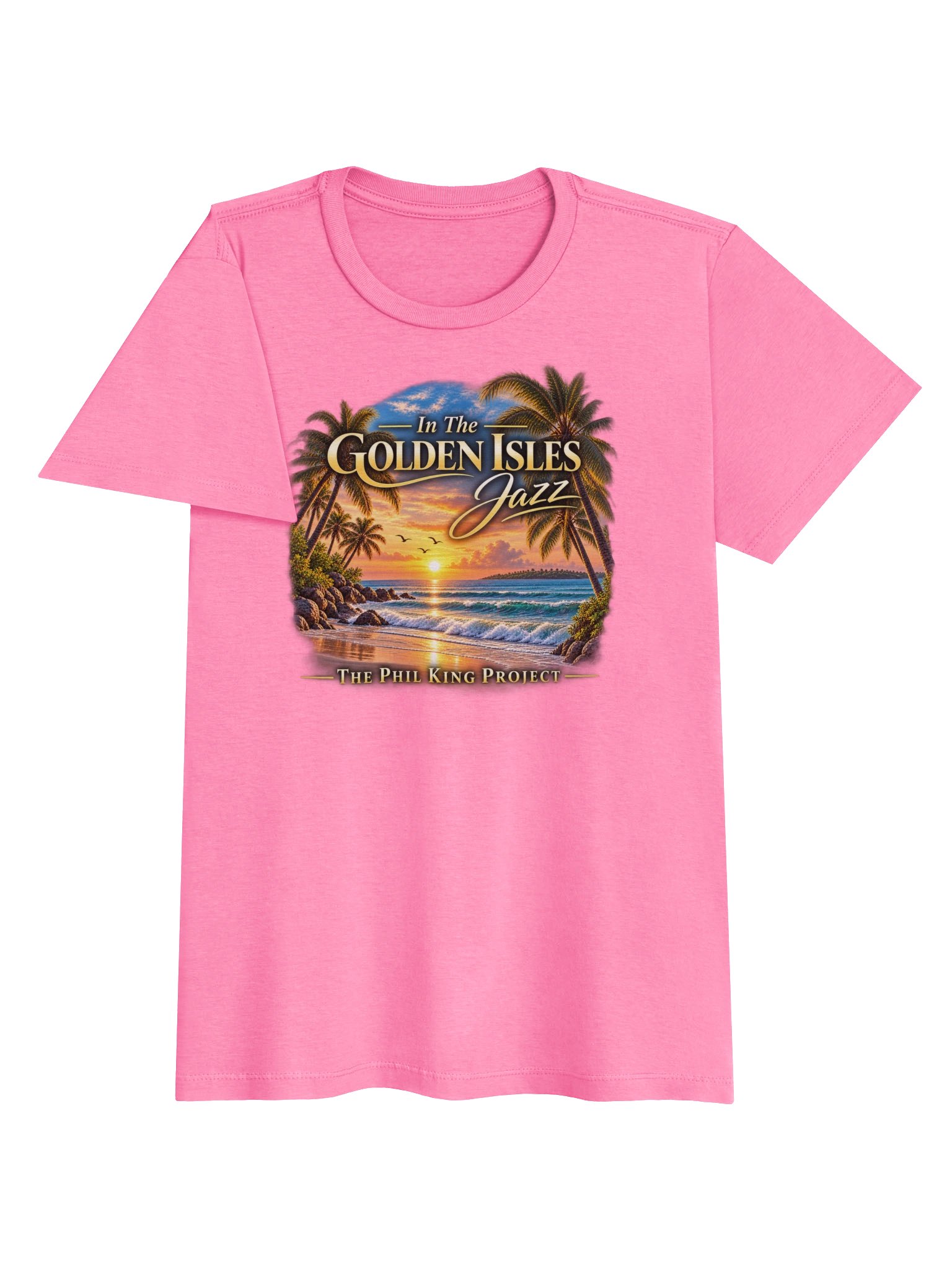 In The Golden Isles Jazz — Ladies Fit T-Shirt product image (5)