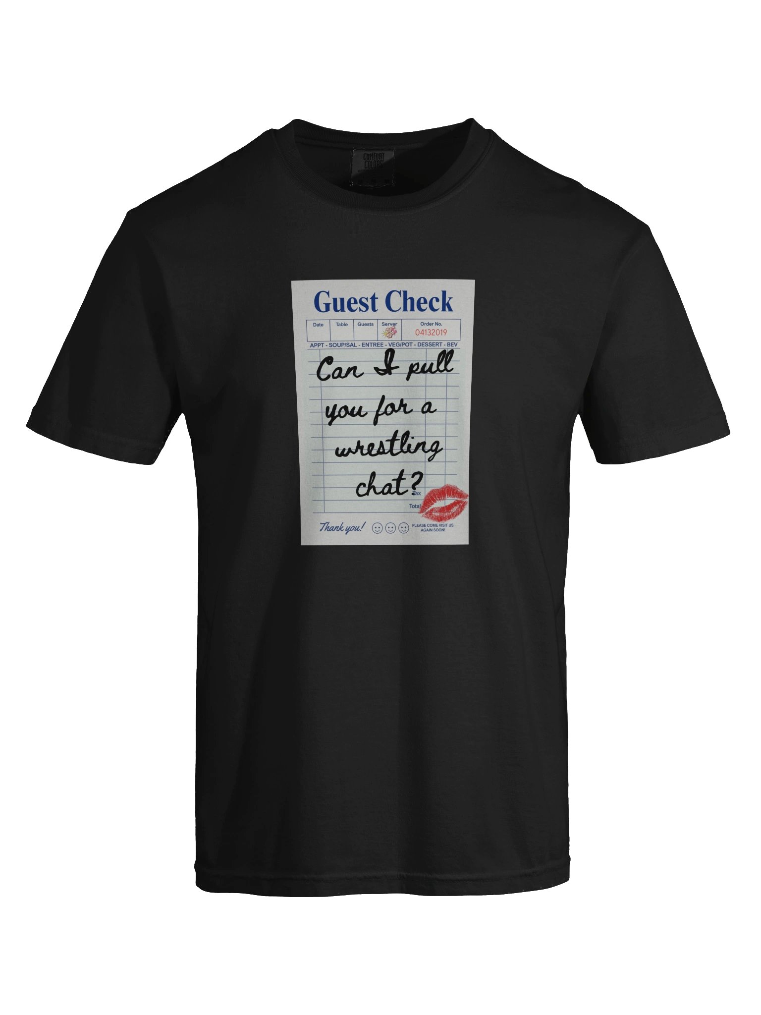 Can I Pull You For A Wrestling Chat? Short Sleeved T-Shirt product image (5)