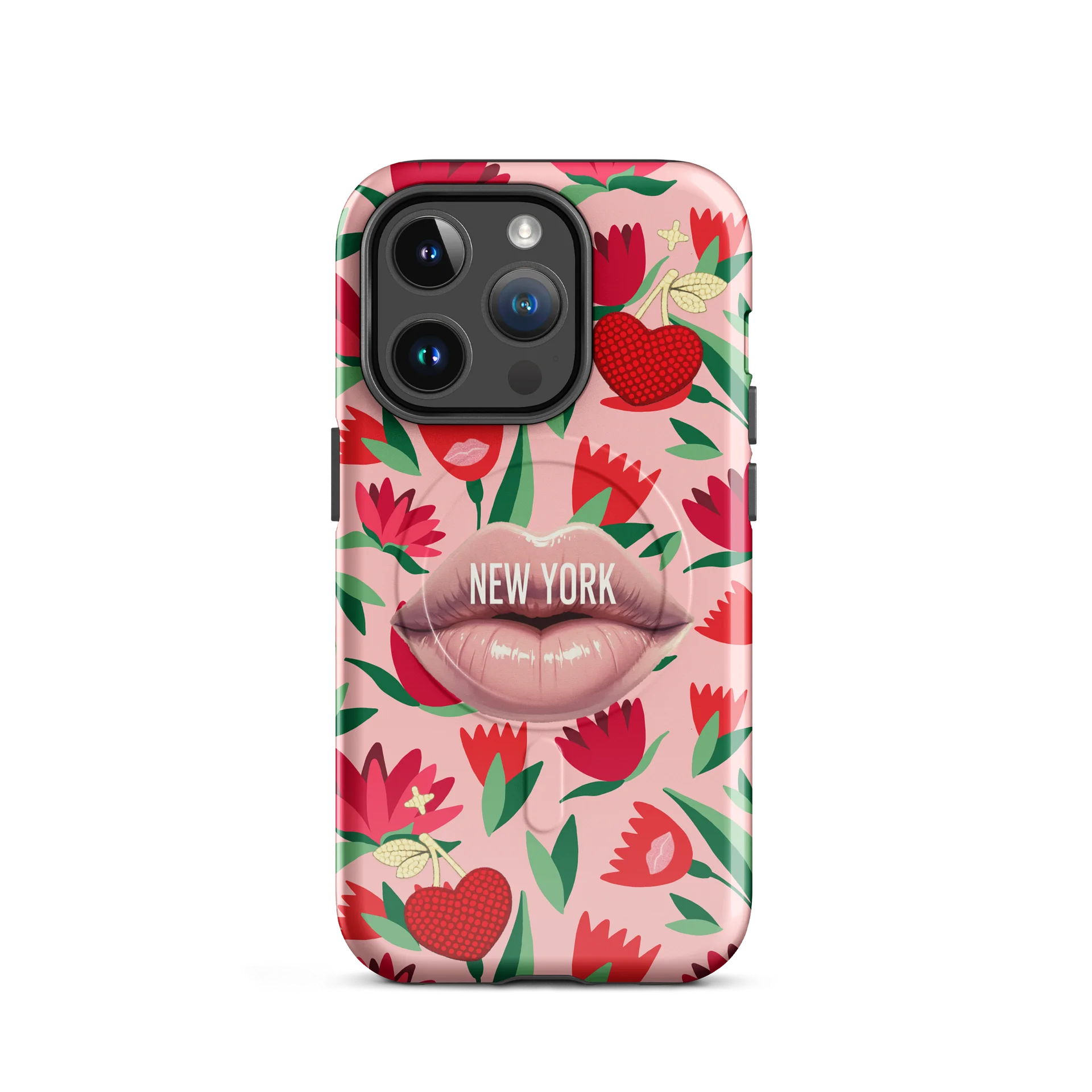 Pink Lips iPhone Case by AdrenRush product image (19)