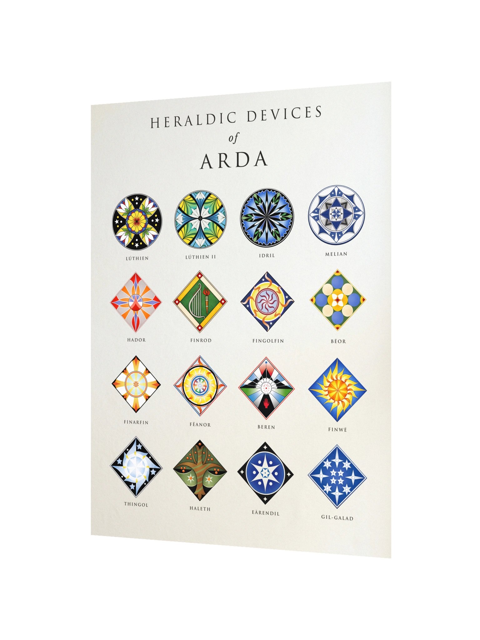 Heraldic Devices – Fine Art Print product image (2)