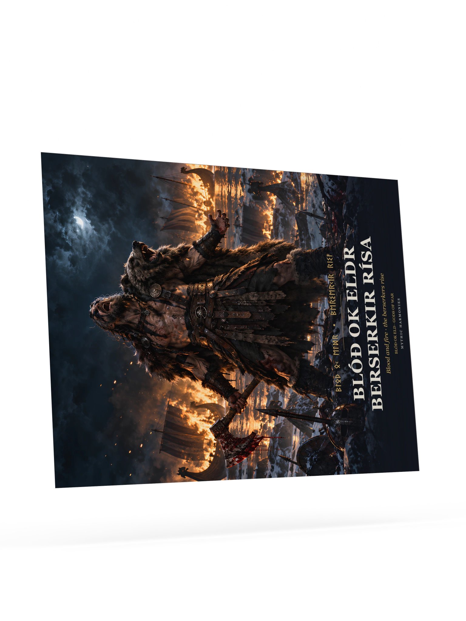 Blóð ok eldr — Gods of War Art Poster product image (17)