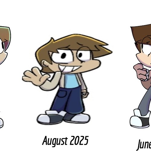 I'M SCARED OF ALOTTA STUFF's anniversary is coming up in 10 DAYS! And as an early celebration, we're revealing the evolutions...