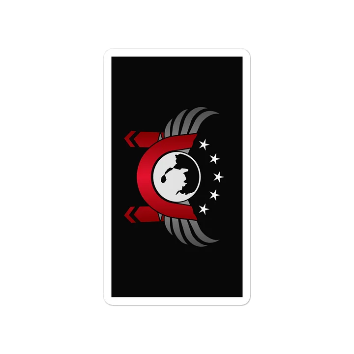 Rogue Republic Flag Vinyl Decal product image (1)