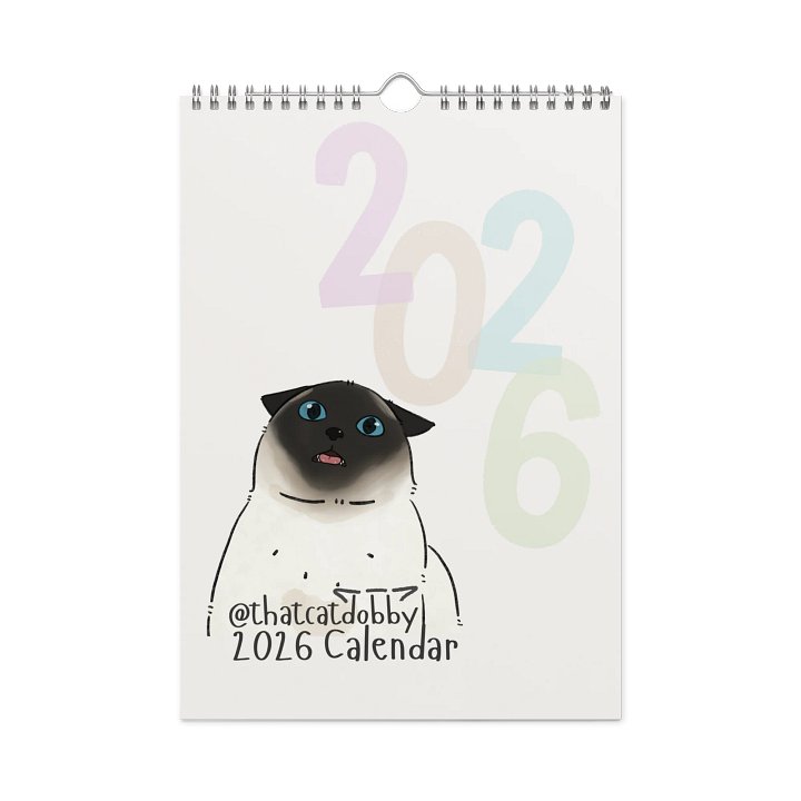 2026 Dobby Calendar product image (2)