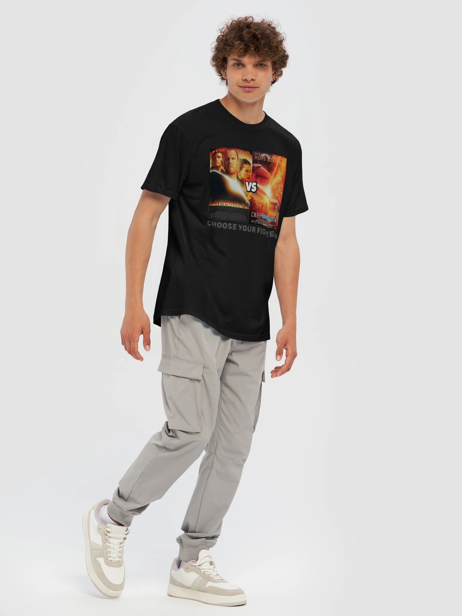Armageddon vs. Deep Impact Choose Your Fighter T-Shirt product image (6)