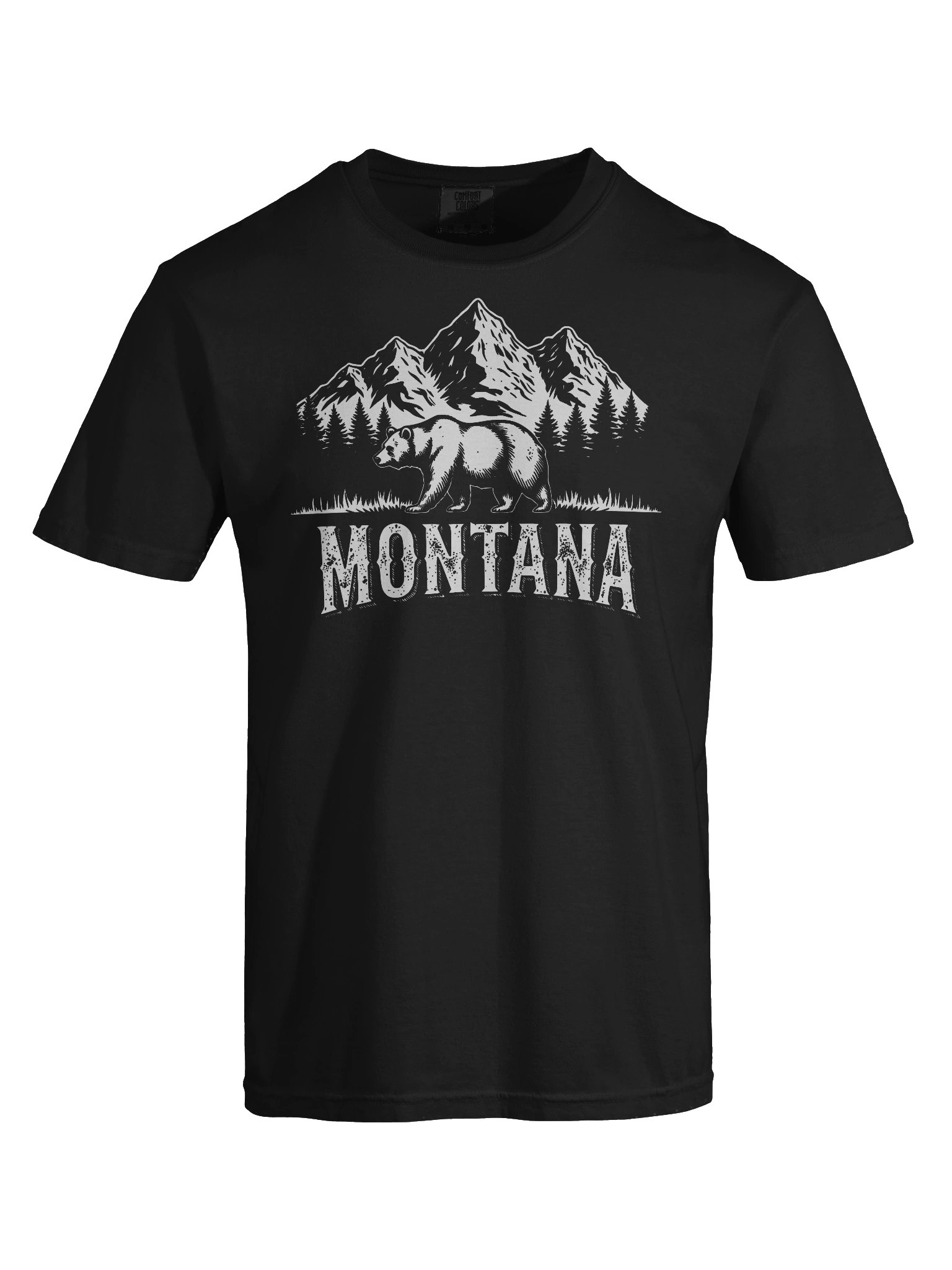 Montana Bear Mountain T-Shirt | Vintage Outdoor State Pride Tee product image (5)