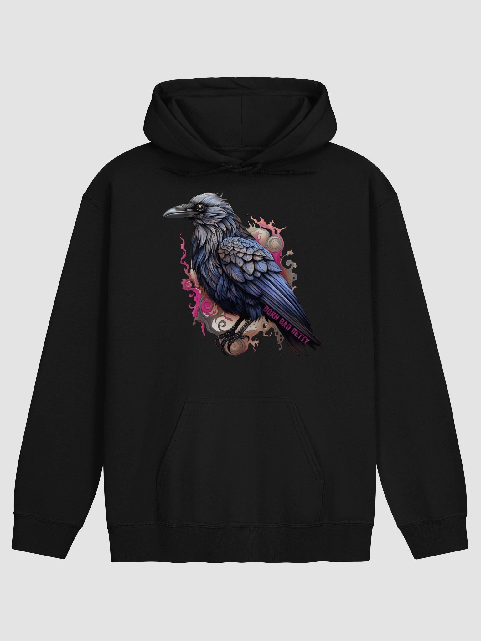Raven Gothic Swirls Classic Hoodie product image (3)