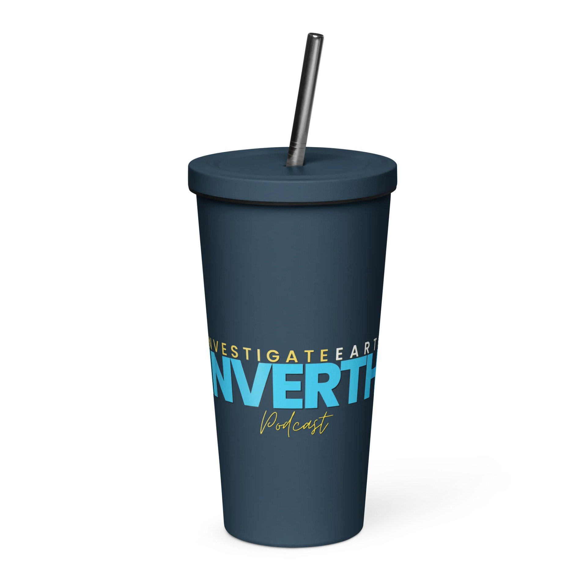 Investigate Earth Podcast Insulated Tumbler: Sip in Style product image (1)