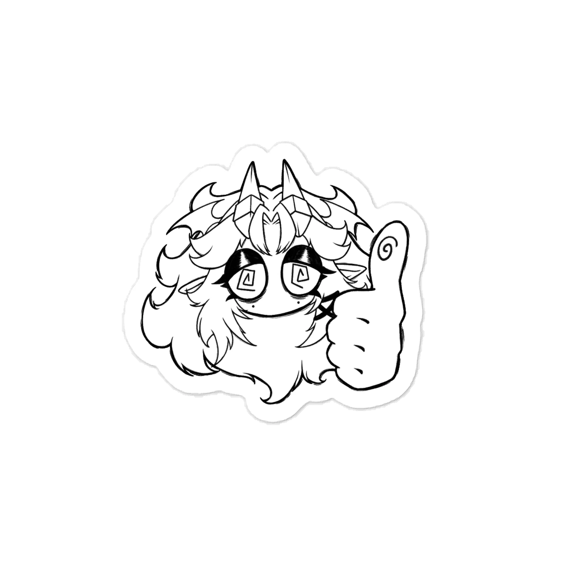Odie Thumbs Up Sticker product image (1)