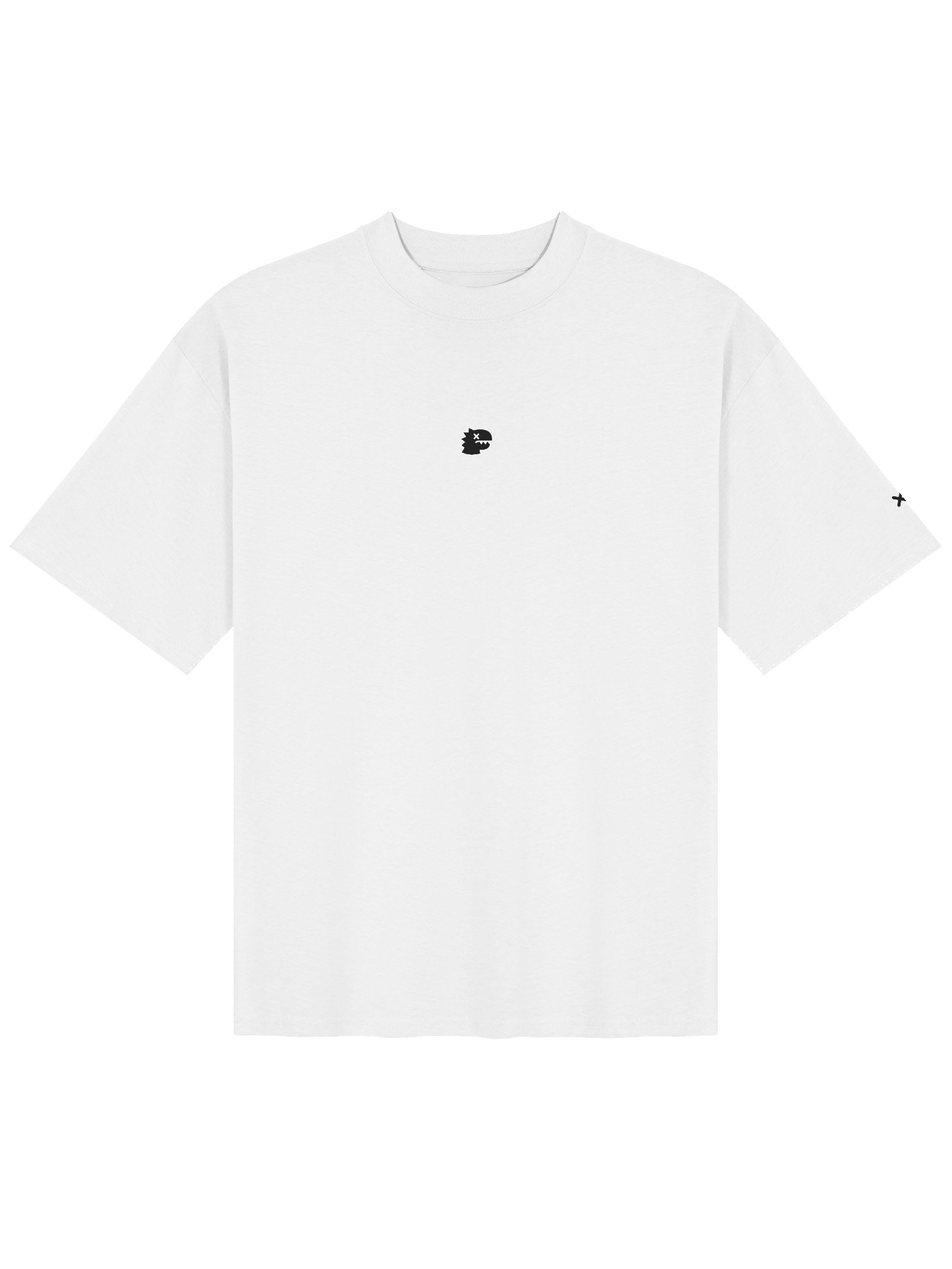FMB ∣ JETLAG DINO Center Logo Oversized Tee White product image (1)